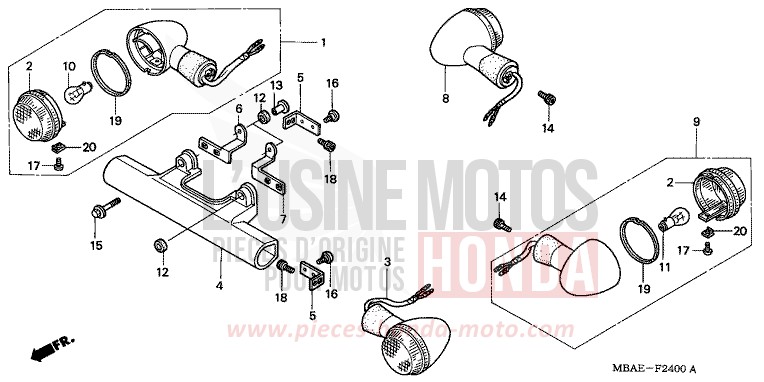 WINKER for Shadow Aero LIGHT CUPPER METALLIC-S (YR118K) from 2000